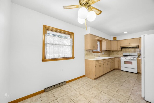 bathroom featuring tile patterned floors, vanity, tile walls, toilet, and walk in shower