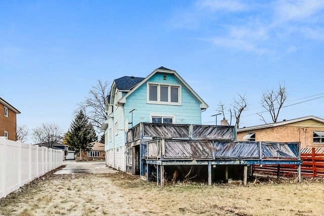 view of back of house