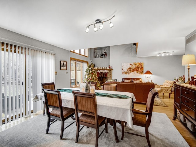 view of dining area