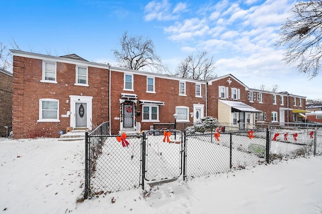 view of townhome / multi-family property