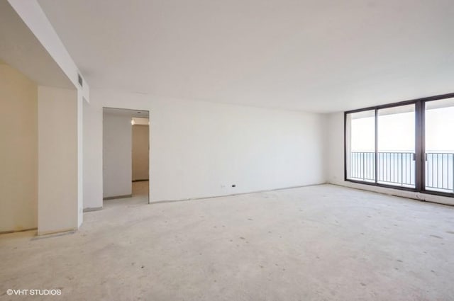 view of empty room