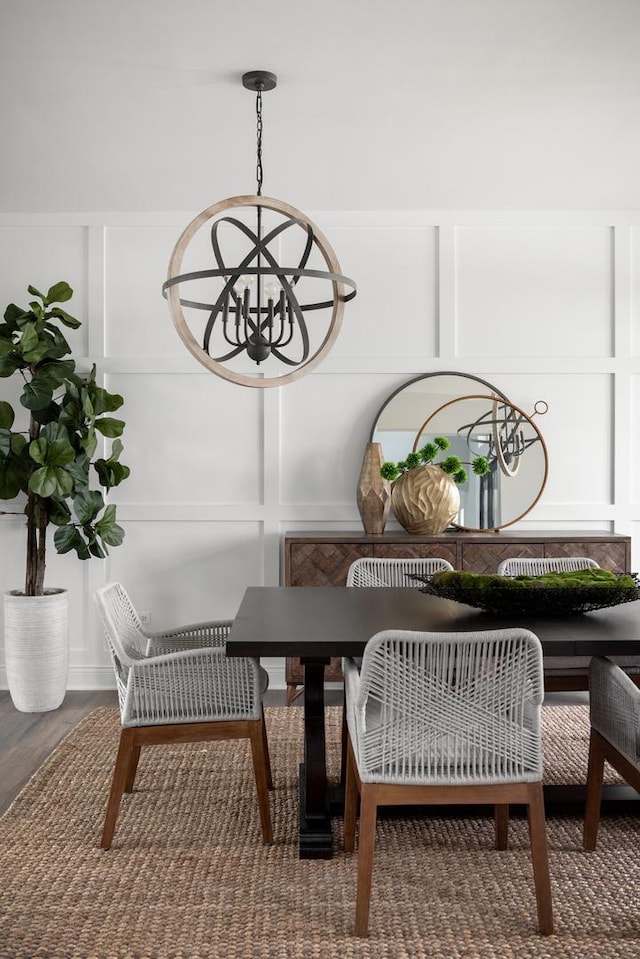 interior space featuring hardwood / wood-style floors