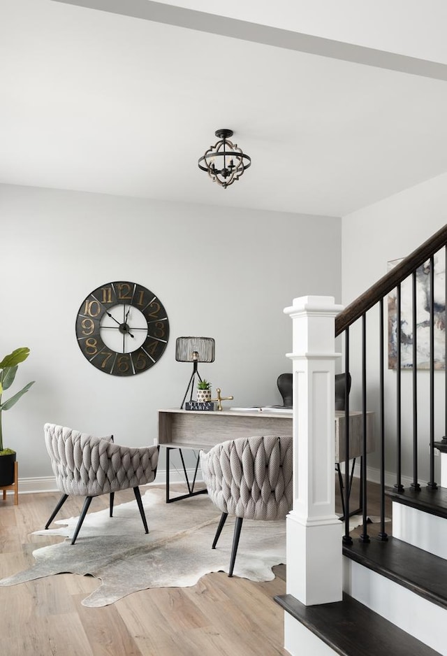 dining area featuring light hardwood / wood-style flooring