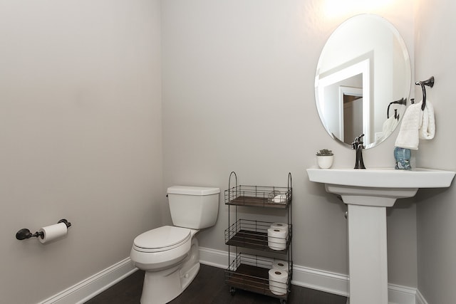 bathroom with toilet