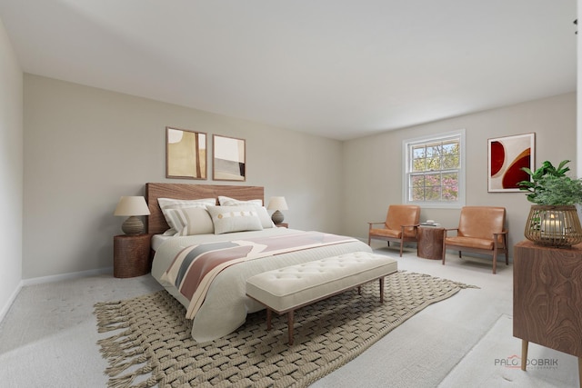 1712 Shawnee Trl, Northbrook, IL 60062 - carpeted bedroom with baseboards