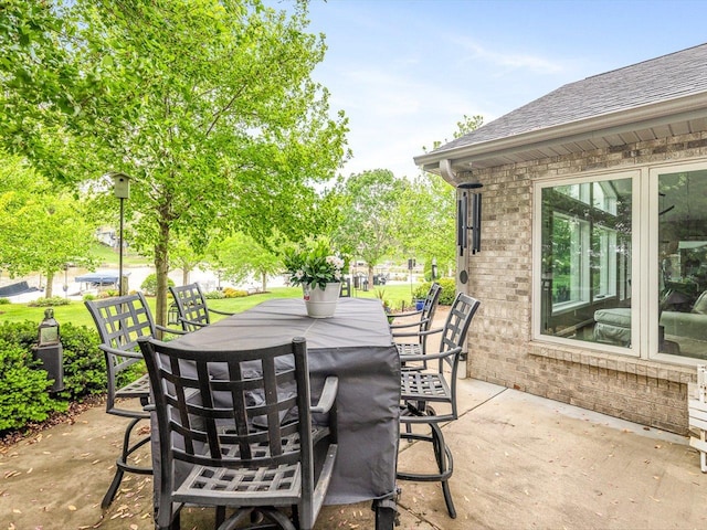 223 Lake Summerset Rd, Davis, IL 61019 - view of patio / terrace with outdoor dining area
