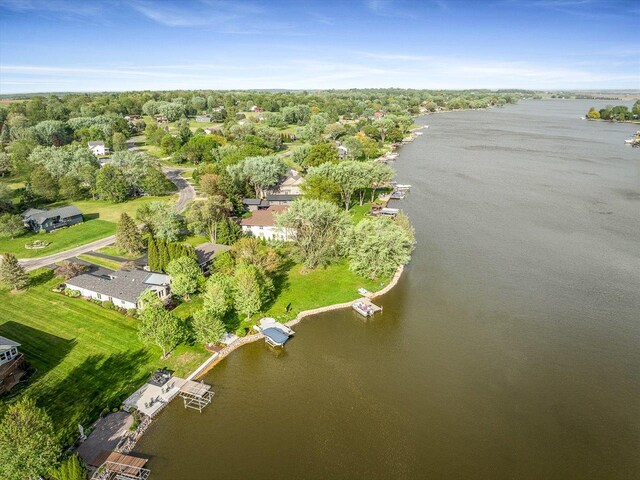 223 Lake Summerset Rd, Davis, IL 61019 - aerial view of property and surrounding area with a large body of water