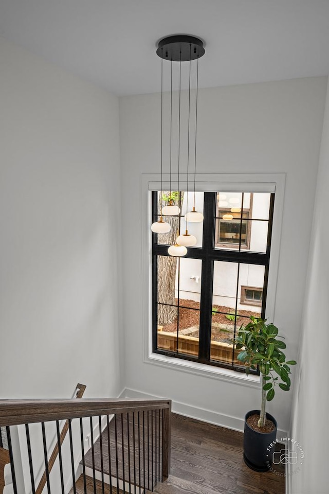 328 S Loomis St, Naperville, IL 60540 - stairs featuring wood finished floors and healthy amount of natural light