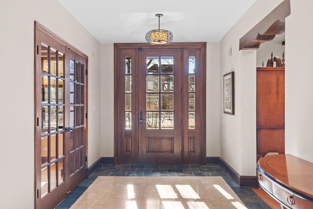 entryway featuring a healthy amount of sunlight