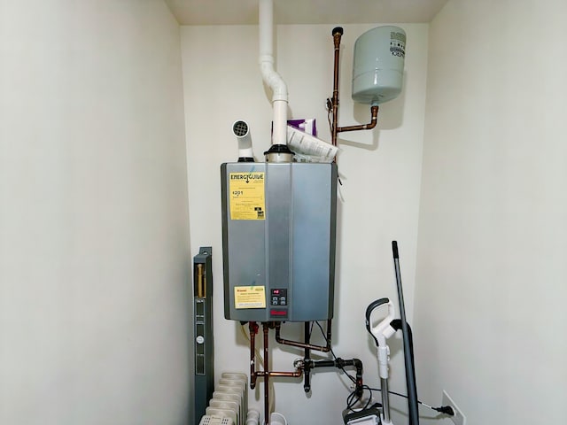 utilities featuring water heater