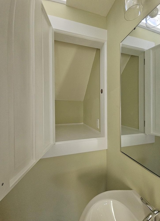 bathroom with a sink