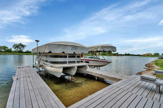 8726 E Goodfarm Rd, Gardner, IL 60424 - dock with boat lift and a water view