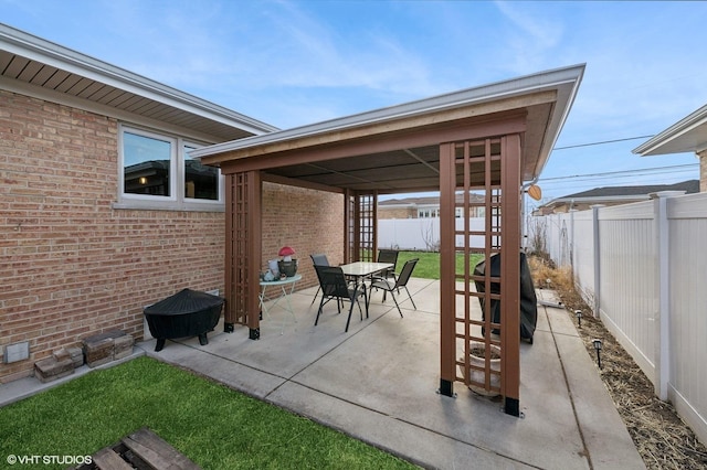 view of patio / terrace