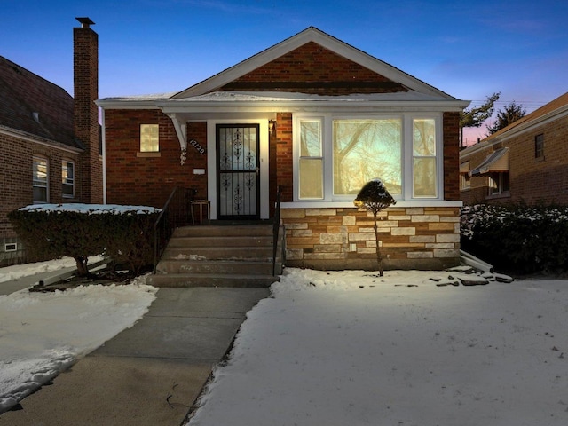 view of bungalow