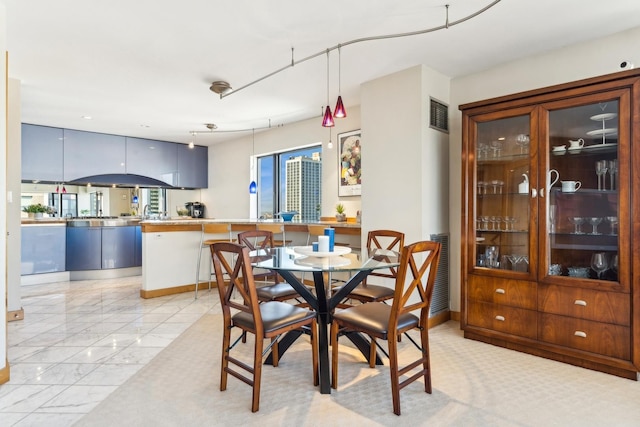 view of dining room