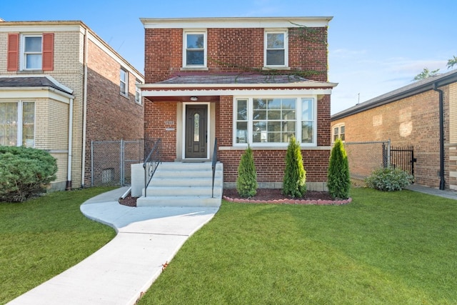 front of property featuring a front yard