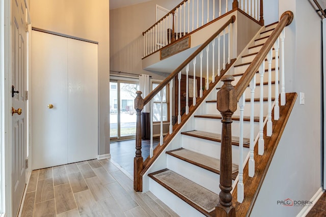 view of foyer entrance