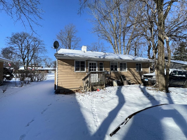 view of front of house