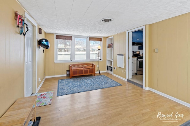 interior space featuring hardwood / wood-style flooring