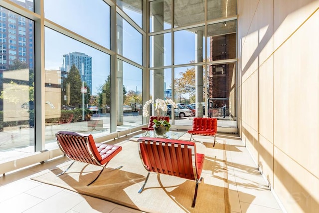 view of building lobby