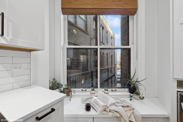 interior details with tasteful backsplash