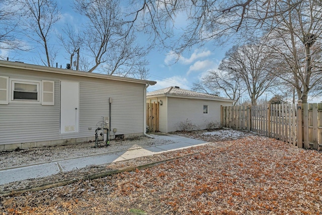 view of back of house