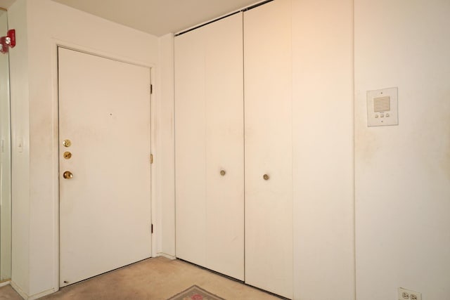 view of closet