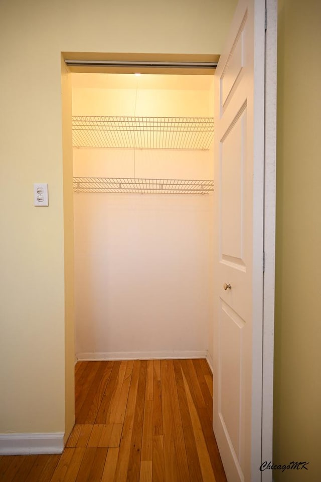 view of closet