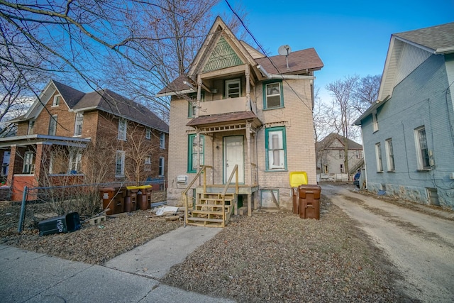 view of victorian house