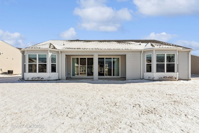 view of rear view of house