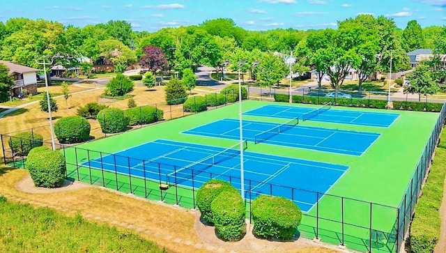 view of sport court