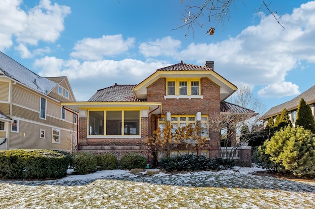 view of front of house