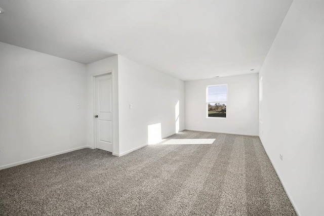 spare room with carpet