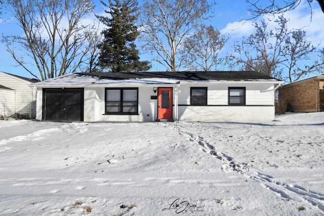 view of ranch-style house