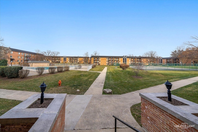 exterior space featuring a community pool