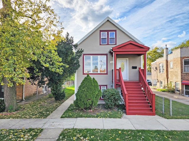 view of front of house