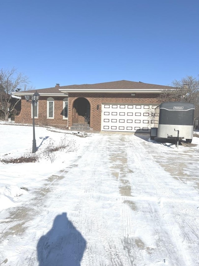 view of ranch-style house