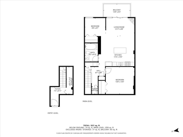 2545 S Dearborn St Unit 508, Chicago, IL 60616 - home floor plan