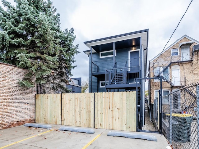 view of rear view of house