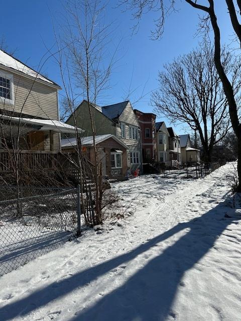 view of snowy exterior