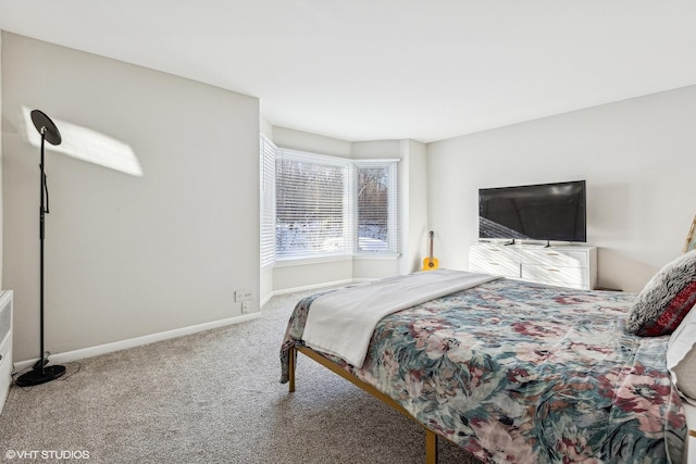 bedroom featuring carpet floors