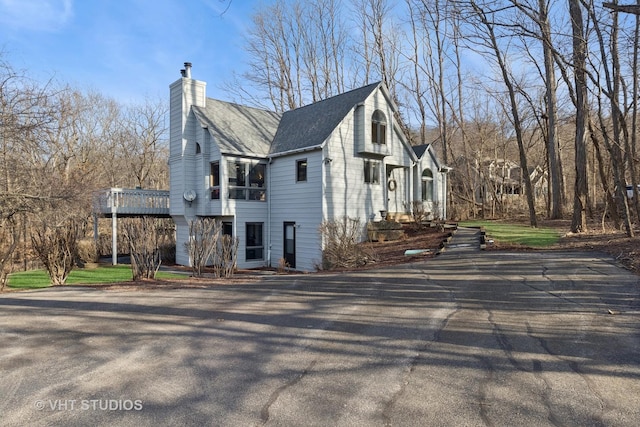 view of property exterior