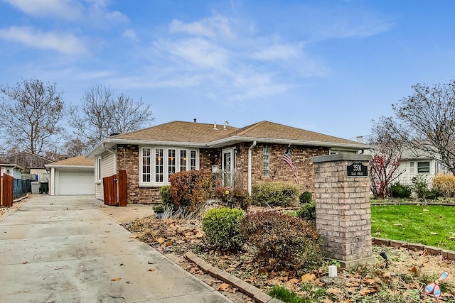 view of ranch-style house