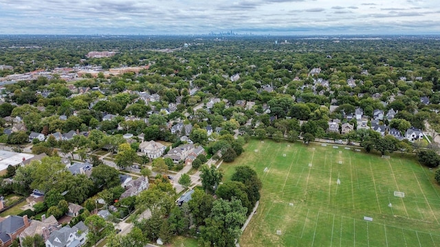 bird's eye view