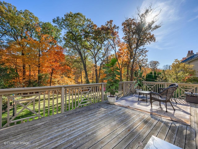 view of deck