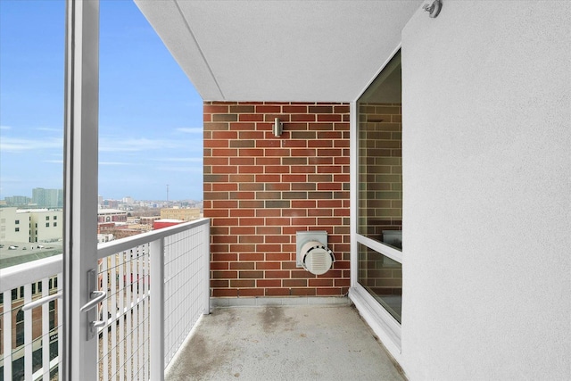 301 N Neil St Unit 808-809, Champaign, IL 61820 - balcony with a city view