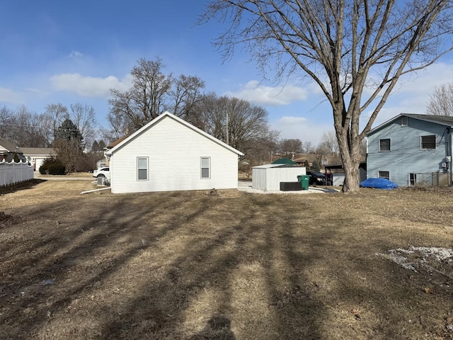 view of side of home