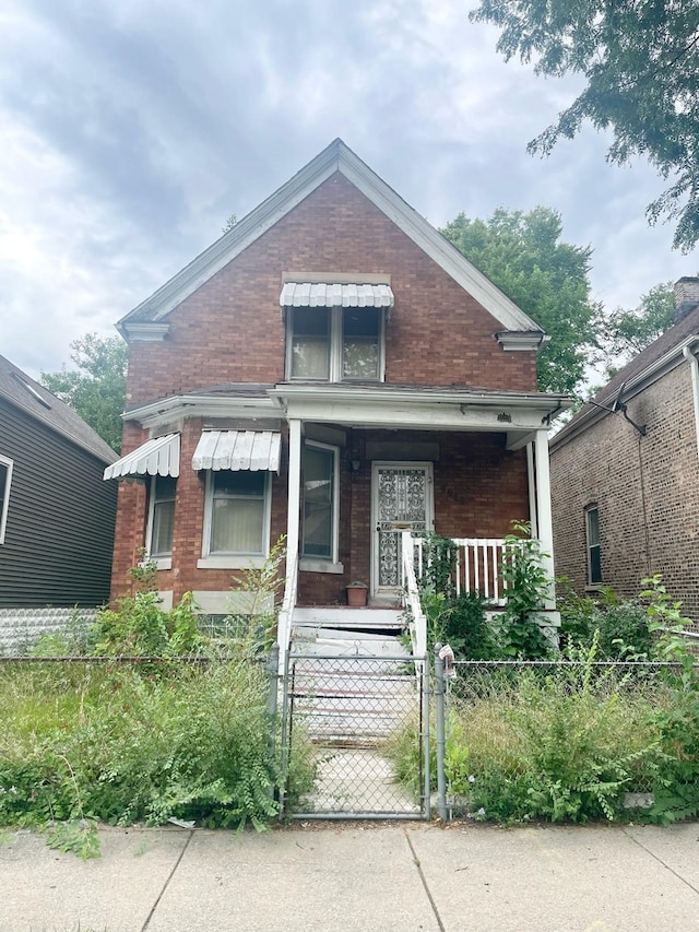 view of bungalow-style house