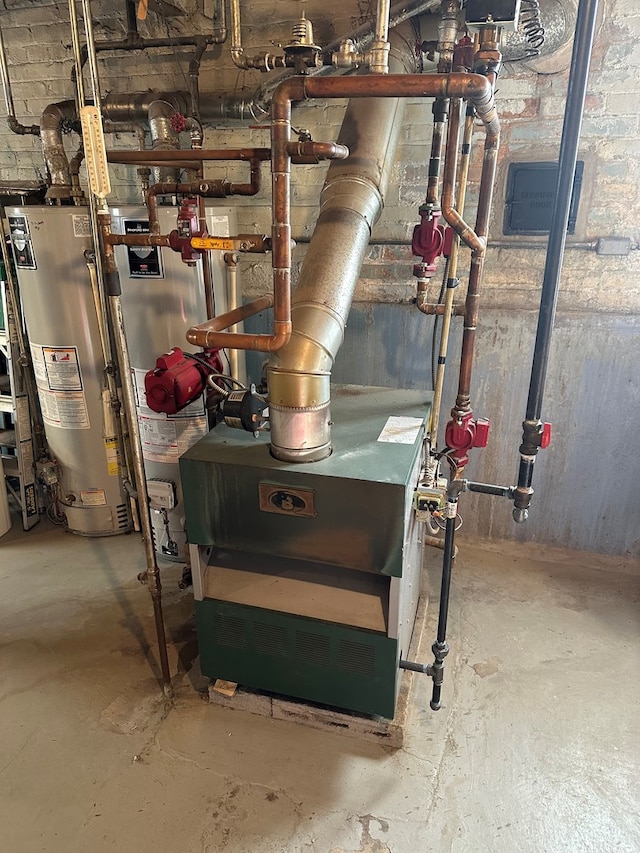 utilities with water heater