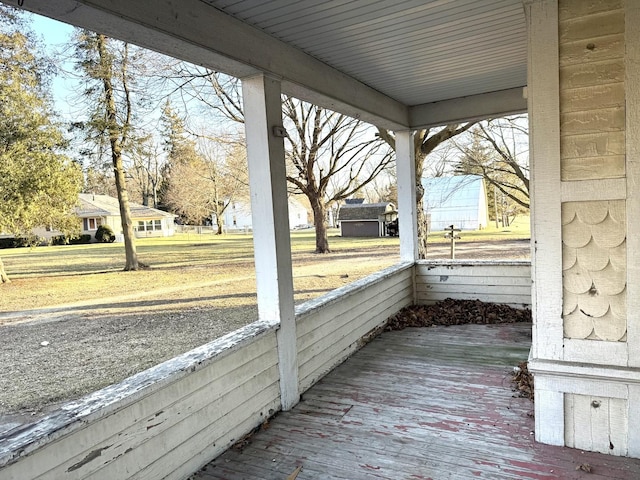 view of deck